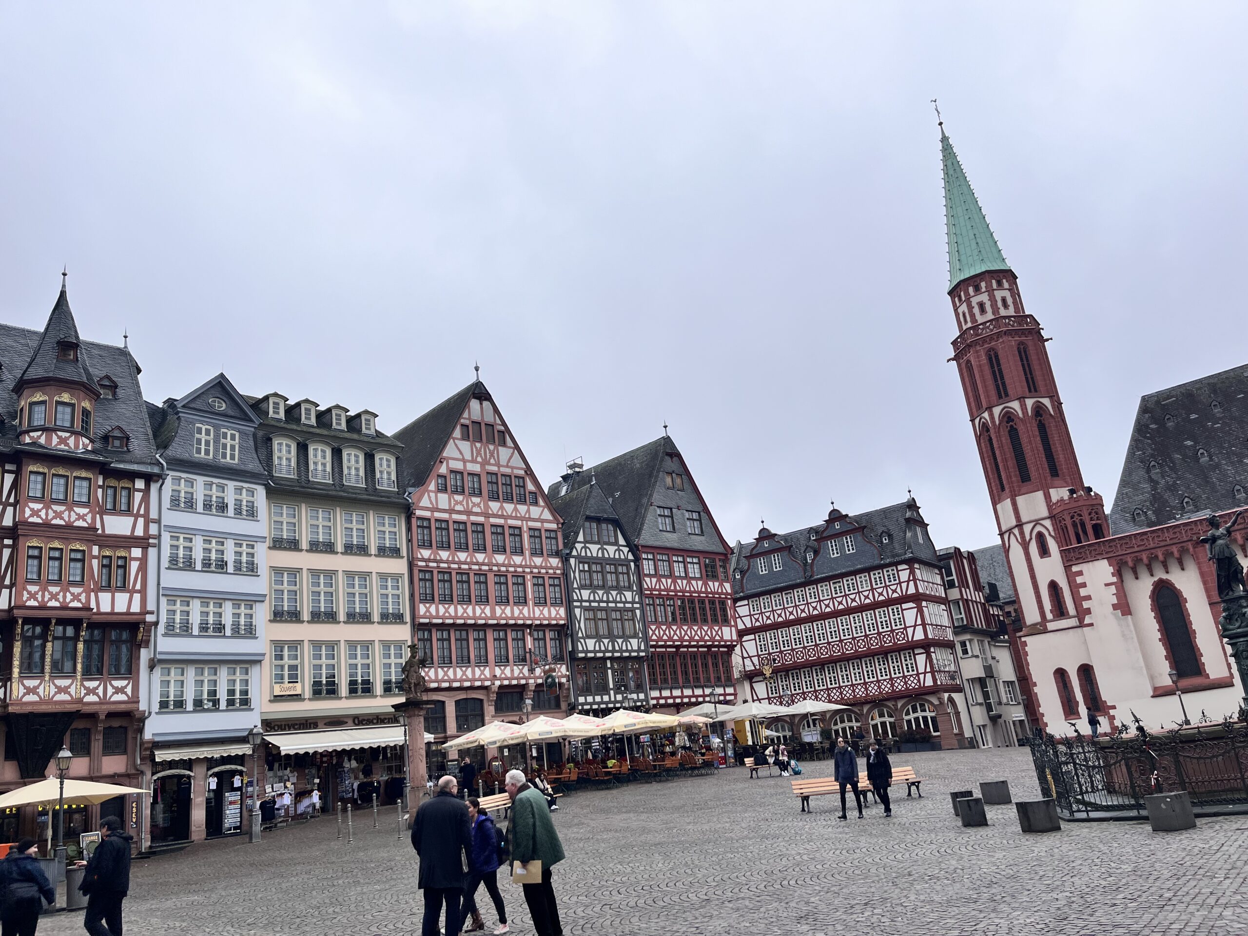 私が現地で撮影したドイツの街並み