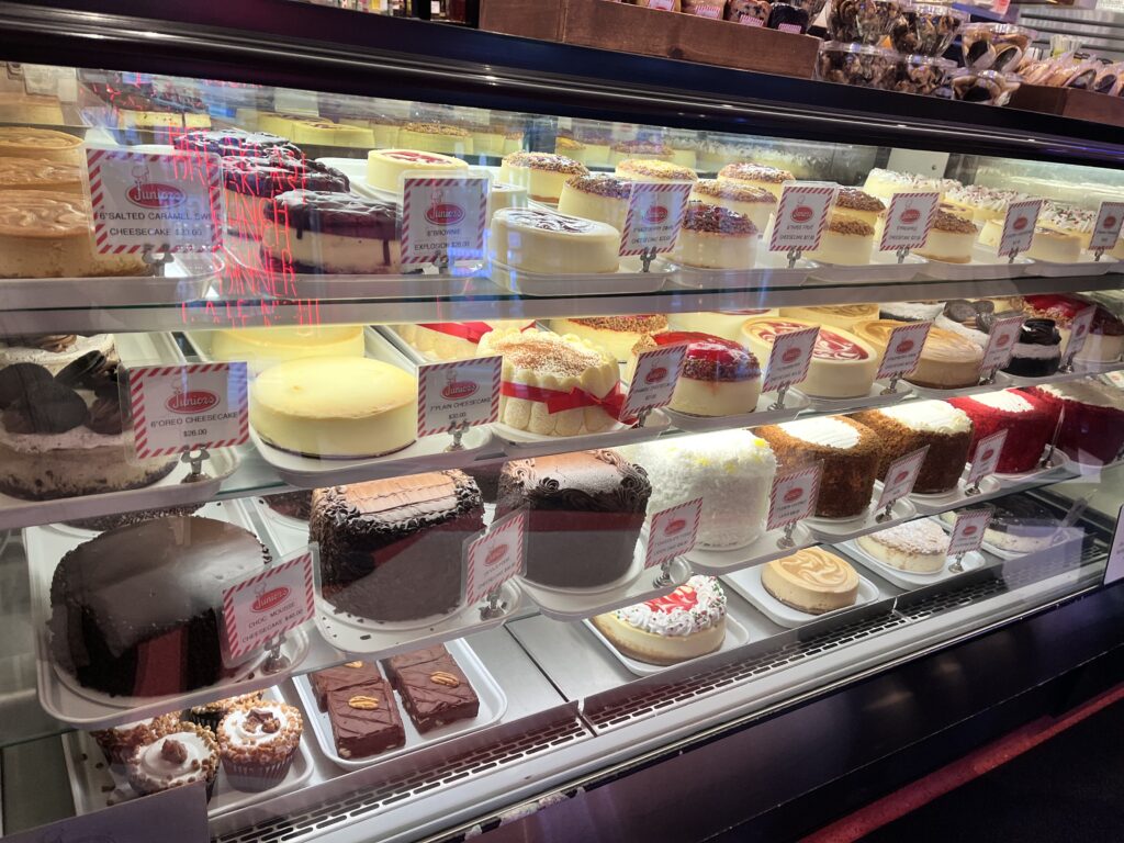 私がニューヨークで撮影したチーズケーキ