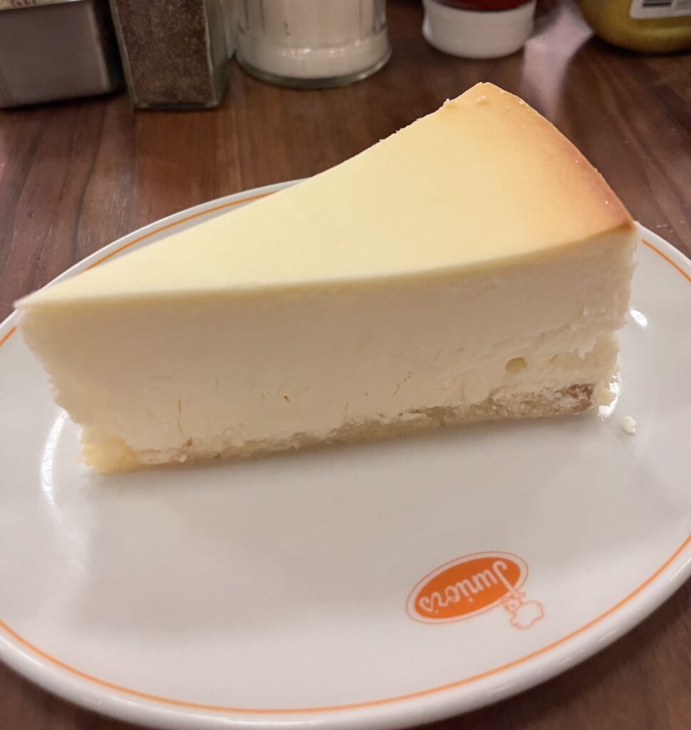 私がニューヨークで撮影したチーズケーキ