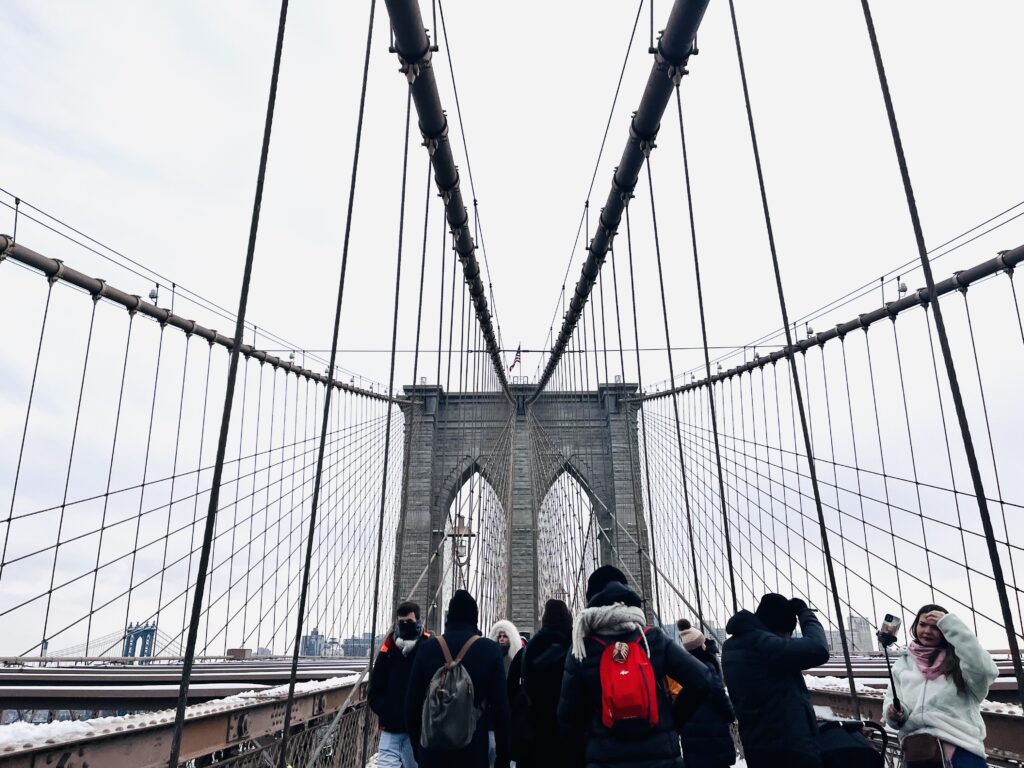 私がニューヨークで撮影した橋